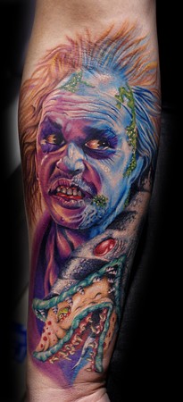 Tattoos - Cecil Porter - beetlejuice